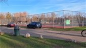 Tennis courts at Rotary Park