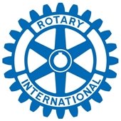 Rotary Club logo.