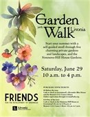 Flyer for the 34th Friends for the Development of Greenmead Garden Walk