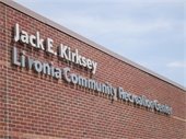 Sign on the outside of the Kirksey Recreation Center