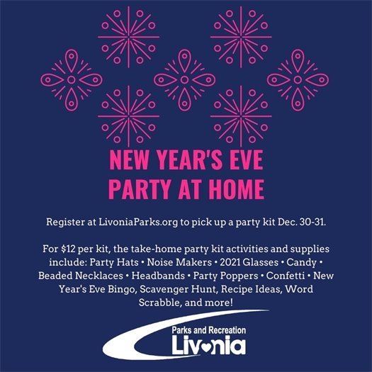 New Years Eve Party at Home flyer