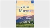 Cover for "the Giver of Stars" by Jojo Moyes featuring a serene Kentucky landscape