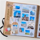 A scrapbook page