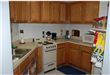 Kitchen stove and countertops