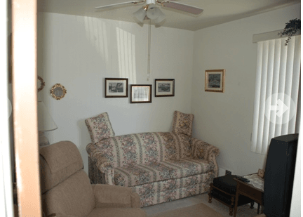 Living room and sitting area