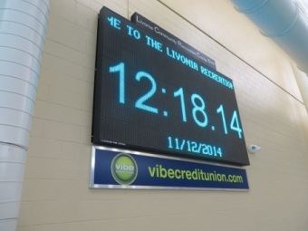 Vibe Sponsorship on a Digital Sign