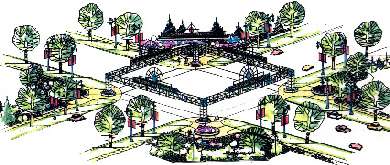 Plymouth Road  Middlebelt Road Intersection Illustration