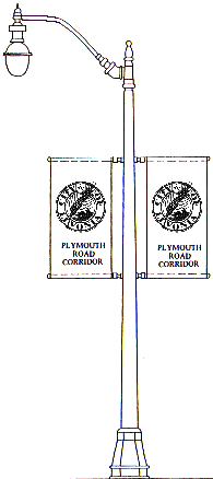 Street Light Fixture Diagram